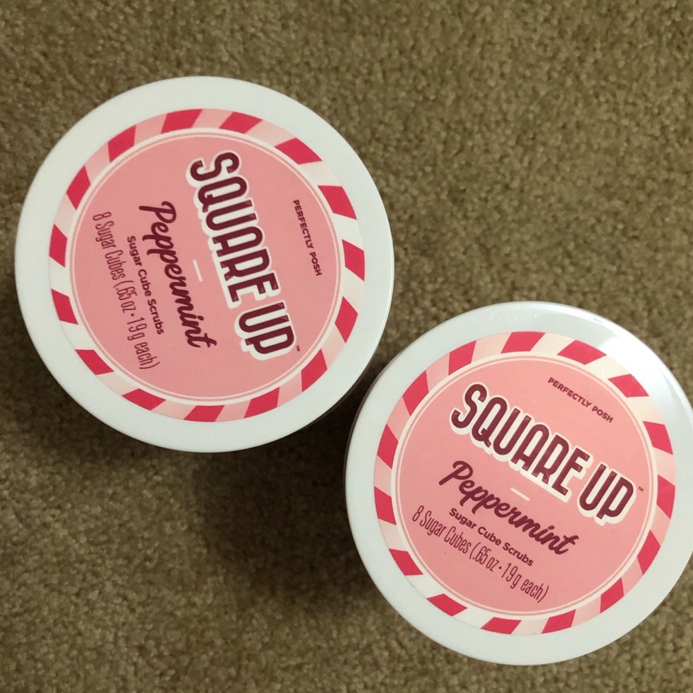 Perfectly Posh Square Up peppermint sugar cubes
